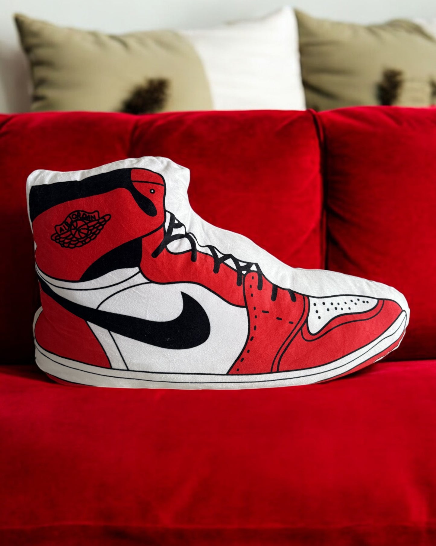 "CHICAGO RED" PILLOW